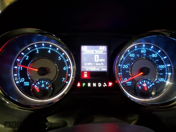 2016 Chrysler Town & Country Touring with VIN 2C4RC1BG8GR187518, listed as a Copart auction lot 44730915 with 127,658 mi miles and Salvage Title. Bid and sale history available at carsss.com. Image 9.