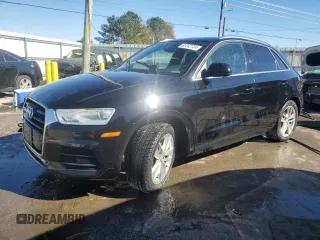 2016 Audi Q3 Premium Plus with VIN WA1EFCFSXGR002661, listed as a Copart auction lot 82202734 with 135,959 mi miles and Salvage title. Bid and sale history available at DreamBid. Image 1.