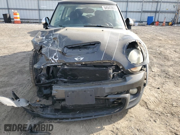 2011 MINI Hardtop S with VIN WMWSV3C55BTY13142, listed as a Copart auction lot 54543905 with Not Provided miles and Salvage Title. Bid and sale history available at DreamBid. Image 5.