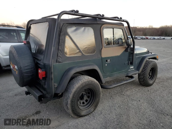 2005 Jeep Wrangler SE with VIN 1J4FA29155P363501, listed as a Copart auction lot 80388314 with 97,564 mi miles and Clean Title. Bid and sale history available at carsss.com. Image 3.