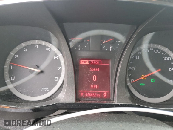 2013 GMC Terrain SLE with VIN 2GKALMEK6D6157594, listed as a Copart auction lot 61379855 with 196,665 mi miles and Salvage title. Bid and sale history available at DreamBid. Image 9.