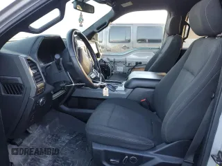 2017 Ford F-150 XL with VIN 1FTFW1EGXHKC98531, listed as a Copart auction lot 83644384 with 110,138 mi miles and Salvage Title. Bid and sale history available at carsss.com. Image 7.