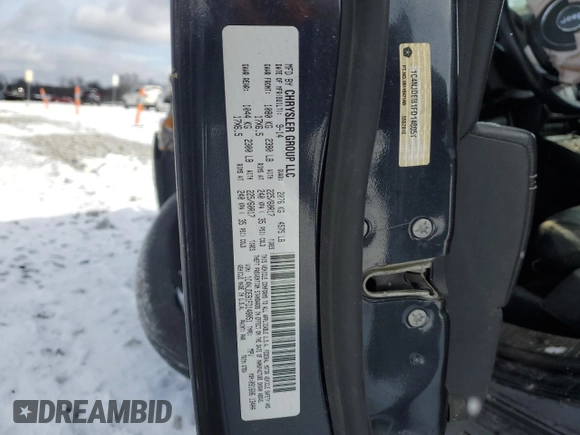 2015 Jeep Compass High Altitude Edition with VIN 1C4NJDEB1FD148051, listed as a Copart auction lot 45694585 with 117,149 mi miles and Salvage Title. Bid and sale history available at carsss.com. Image 13.