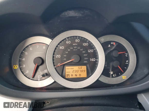 2007 Toyota RAV4 Limited with VIN JTMZK31V275005694, listed as a Copart auction lot 45049385 with 230,789 mi miles and Salvage Title. Bid and sale history available at carsss.com. Image 9.
