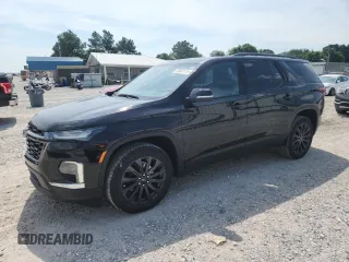 2023 Chevrolet Traverse RS with VIN 1GNERJKW7PJ337098, listed as a Copart auction lot 59061115 with 13,082 mi miles and Salvage title. Bid and sale history available at DreamBid. Image 1.