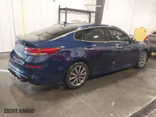2019 Kia Optima EX with VIN 5XXGU4L19KG285328, listed as a IAAI auction lot 41653327 with 114,251 mi miles. Bid and sale history available at carsss.com. Image 4.