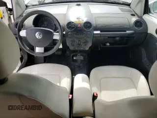 2007 Volkswagen Beetle Triple White with VIN 3VWFF31Y07M417301, listed as a Copart auction lot 53110605 with Not Provided miles and Salvage Title. Bid and sale history available at DreamBid. Image 8.