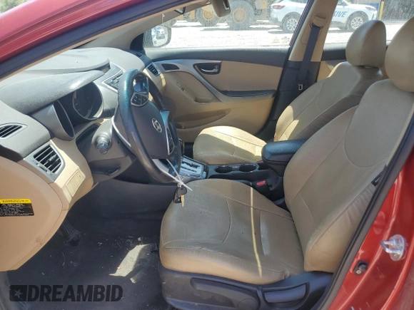 2011 Hyundai Elantra GLS с VIN KMHDH4AE1BU133689, выставлен на аукционе Copart как лот 61598045 с пробегом 144 215 миль миль и Списание • Salvage title. История ставок и продаж доступна на DreamBid. Изображение 7.