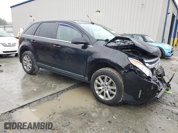 2014 Ford Edge Limited with VIN 2FMDK3KC7EBA34586, listed as a Copart auction lot 42436785 with 152,439 mi miles and Salvage Title. Bid and sale history available at carsss.com. Image 4.