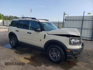 2024 Ford Bronco Sport Big Bend с VIN 3FMCR9B6XRRF54471, выставлен на аукционе Copart как лот 54751625 с пробегом 1 478 миль миль и Списание • Salvage title. История ставок и продаж доступна на DreamBid. Изображение 4.
