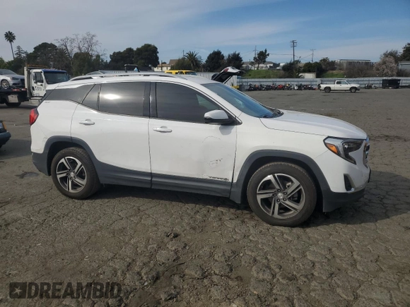 2019 GMC Terrain SLT with VIN 3GKALVEV9KL237075, listed as a Copart auction lot 42240435 with 93,943 mi miles and Salvage Title. Bid and sale history available at carsss.com. Image 4.