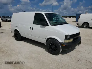 2005 Chevrolet Astro Cargo with VIN 1GCDM19X95B113405, listed as a Copart auction lot 72017174 with 92,864 mi miles and Salvage Title. Bid and sale history available at carsss.com. Image 4.