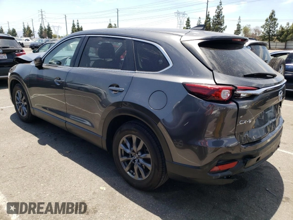 2020 Mazda CX-9 Sport with VIN JM3TCABYXL0423435, listed as a Copart auction lot 57283733 with 27,169 mi miles and . Bid and sale history available at DreamBid. Image 2.