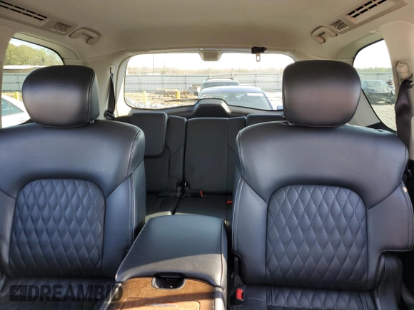 2018 Infiniti QX80 with VIN JN8AZ2NE1J9194002, listed as a Copart auction lot 50232765 with 76,395 mi miles and Salvage title. Bid and sale history available at DreamBid. Image 10.