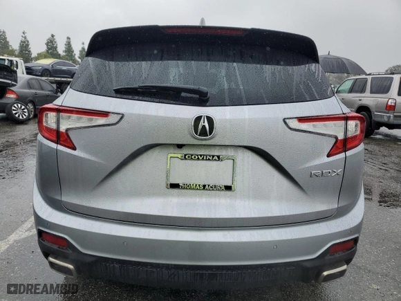 2023 Acura RDX w/Technology Package with VIN 5J8TC1H53PL001146, listed as a Copart auction lot 44656845 with 9,090 mi miles and Salvage Title. Bid and sale history available at carsss.com. Image 6.