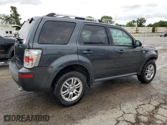 2009 Mercury Mariner Premier with VIN 4M2CU877X9KJ17955, listed as a Copart auction lot 56878845 with 165,626 mi miles and Salvage title. Bid and sale history available at DreamBid. Image 3.