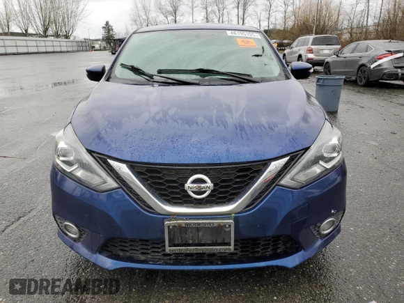 2016 Nissan Sentra SV with VIN 3N1AB7AP6GY273644, listed as a Copart auction lot 46195105 with 226,609 mi miles and Salvage Title. Bid and sale history available at DreamBid. Image 5.