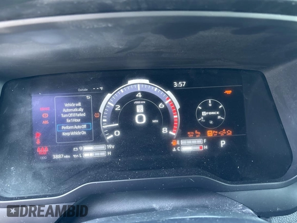 2024 Toyota Tundra Limited z VIN 5TFJA5DB5RX167288, wystawiony jako Copart lot #60570325 z przebiegiem 3 887 mil mil oraz Szkoda całkowita • Salvage title. Historia ofert i sprzedaży dostępna na DreamBid. Obrazek 8.