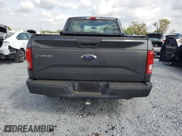 2016 Ford F-150 XL with VIN 1FTEX1CP1GFD12884, listed as a Copart auction lot 50345345 with 194,286 mi miles and Clean Title. Bid and sale history available at carsss.com. Image 6.