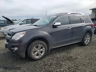2013 Chevrolet Equinox LTZ with VIN 2GNFLGE37D6256850, listed as a Copart auction lot 45194175 with 119,124 mi miles and Clean Title. Bid and sale history available at carsss.com. Image 1.
