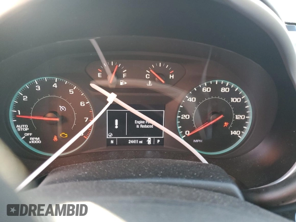 2024 Chevrolet Malibu LT with VIN 1G1ZD5ST6RF158328, listed as a Copart auction lot 48143715 with 24,411 mi miles and Salvage Title. Bid and sale history available at DreamBid. Image 9.