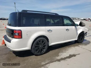 2019 Ford Flex Limited EcoBoost with VIN 2FMHK6DT3KBA16677, listed as a Copart auction lot 51474865 with 55,866 mi miles and Salvage Title. Bid and sale history available at carsss.com. Image 3.