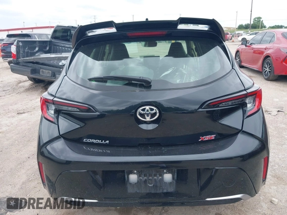 2024 Toyota Corolla Hatchback XSE with VIN JTNC4MBE4R3229869, listed as a IAAI auction lot 42128977 with 15,358 mi miles. Bid and sale history available at carsss.com. Image 16.