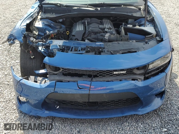 2021 Dodge Charger Scat Pack with VIN 2C3CDXGJ6MH596312, listed as a Copart auction lot 55108165 with 19,731 mi miles and Clean Title. Bid and sale history available at DreamBid. Image 11.