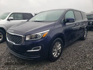 2021 Kia Sedona EX with VIN KNDMB5C11M6662525, listed as a Copart auction lot 44820825 with 53,520 mi miles and Salvage Title. Bid and sale history available at carsss.com. Image 1.