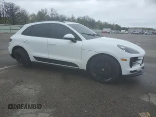 2019 Porsche Macan with VIN WP1AA2A54KLB04594, listed as a Copart auction lot 57502195 with 43,681 mi miles and Salvage title. Bid and sale history available at DreamBid. Image 4.