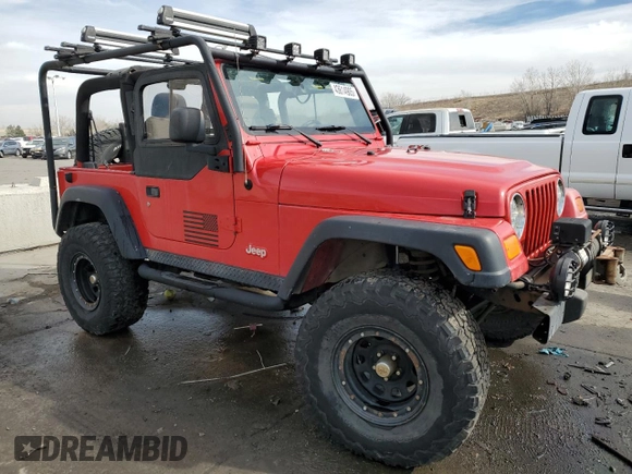 2003 Jeep Wrangler Rubicon z VIN 1J4FA69S43P321494, wystawiony jako Copart lot #43614905 z przebiegiem 99 001 mil mil oraz Czysty tytuł • Clean title. Historia ofert i sprzedaży dostępna na DreamBid. Obrazek 4.