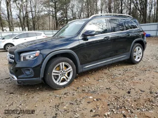 2020 Mercedes-Benz GLB with VIN W1N4M4GB3LW057906, listed as a Copart auction lot 47321045 with 48,031 mi miles and Salvage Title. Bid and sale history available at carsss.com. Image 1.