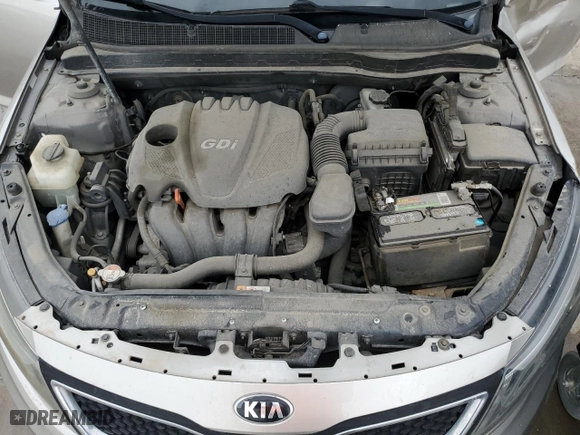 2013 Kia Optima EX with VIN 5XXGN4A7XDG220009, listed as a Copart auction lot 51785415 with 0 mi miles and Salvage Title. Bid and sale history available at carsss.com. Image 12.