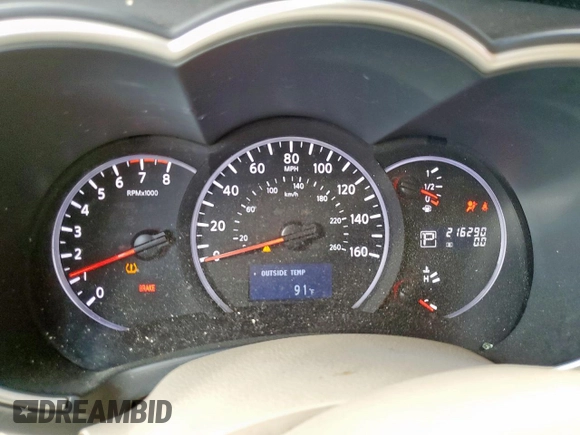 2011 Nissan Quest SL z VIN JN8AE2KP8B9001444, wystawiony jako Copart lot #55013185 z przebiegiem 216 290 mil mil oraz Szkoda całkowita • Salvage title. Historia ofert i sprzedaży dostępna na DreamBid. Obrazek 9.
