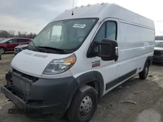 2019 Ram ProMaster Cargo with VIN 3C6URVHG8KE504013, listed as a Copart auction lot 58715384 with 275,798 mi miles and Non Repairable. Bid and sale history available at carsss.com. Image 1.