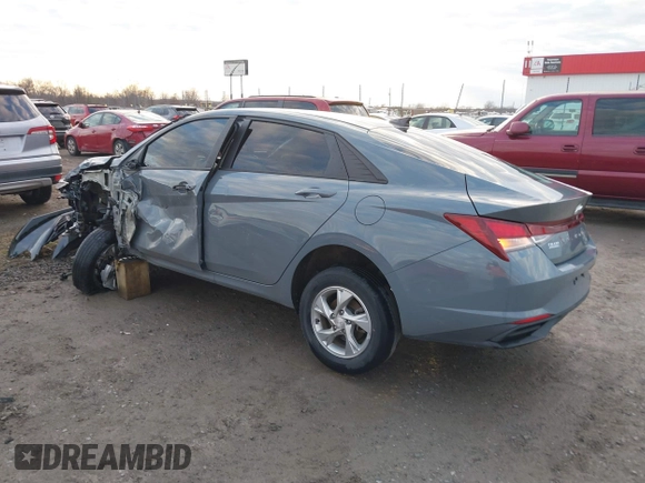 2022 Hyundai Elantra SE with VIN KMHLL4AG9NU289768, listed as a IAAI auction lot 41173804 with 48,582 mi miles and . Bid and sale history available at DreamBid. Image 3.