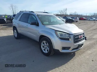 2016 GMC Acadia SLE with VIN 1GKKRNED0GJ243419, listed as a IAAI auction lot 41066066 with 123,933 mi miles and . Bid and sale history available at DreamBid. Image 1.