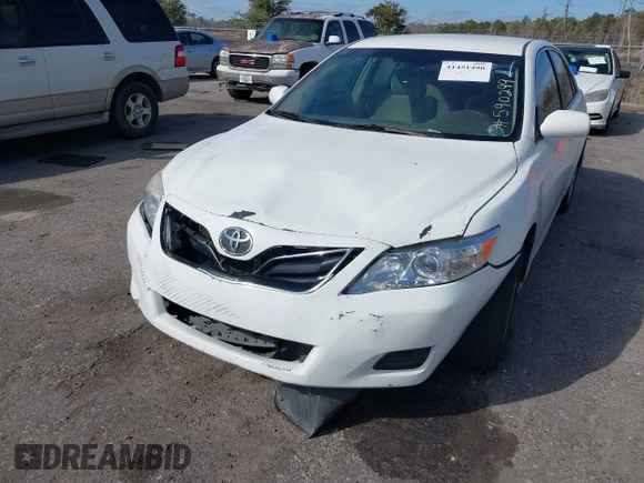 2011 Toyota Camry LE with VIN 4T1BF3EK5BU590299, listed as a IAAI auction lot 41451490 with 308,605 mi miles. Bid and sale history available at carsss.com. Image 6.