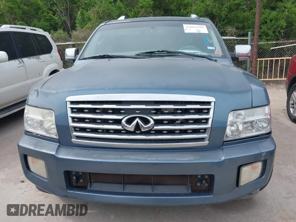 2008 Infiniti QX56 with VIN 5N3AA08D78N912991, listed as a IAAI auction lot 42069298 with 207,270 mi miles. Bid and sale history available at carsss.com. Image 6.
