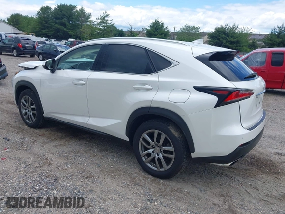 2015 Lexus NX 200t with VIN JTJBARBZXF2022099, listed as a IAAI auction lot 42336506 with 128,657 mi miles and . Bid and sale history available at DreamBid. Image 3.