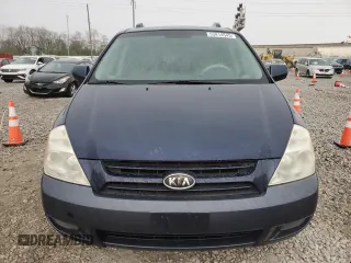 2006 Kia Sedona LX with VIN KNDMB233166078998, listed as a Copart auction lot 53814545 with 156,112 mi miles and Salvage Title. Bid and sale history available at carsss.com. Image 5.