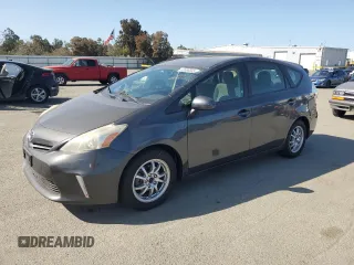 2013 Toyota Prius Two with VIN JTDZN3EU5D3187892, listed as a Copart auction lot 50666555 with 160,927 mi miles and Salvage Title. Bid and sale history available at carsss.com. Image 1.