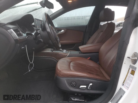 2016 Audi A7 3.0 Premium Plus with VIN WAUWGAFC4GN084587, listed as a Copart auction lot 50068683 with 84,909 mi miles and Salvage Title. Bid and sale history available at carsss.com. Image 7.