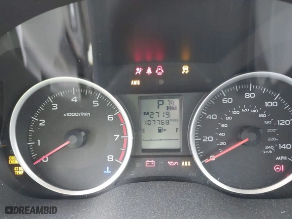 2015 Subaru Forester 2.5i Premium with VIN JF2SJADC3FH553513, listed as a IAAI auction lot 41895878 with 107,768 mi miles. Bid and sale history available at carsss.com. Image 7.