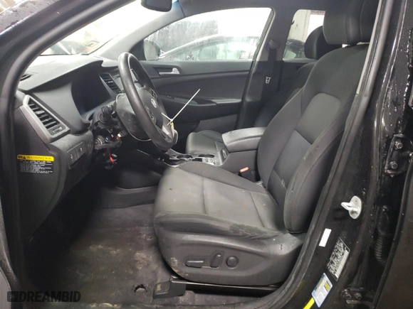 2017 Hyundai Tucson SE with VIN KM8J3CA43HU409768, listed as a Copart auction lot 45469895 with 100,657 mi miles and Salvage Title. Bid and sale history available at carsss.com. Image 7.