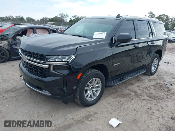 2023 Chevrolet Tahoe LS with VIN 1GNSCMKD2PR290181, listed as a IAAI auction lot 41275864 with 16,135 mi miles and . Bid and sale history available at DreamBid. Image 17.
