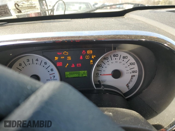 2008 Ford Explorer Sport Trac Limited with VIN 1FMEU53E38UA07717, listed as a Copart auction lot 42933155 with 124,850 mi miles and Salvage title. Bid and sale history available at DreamBid. Image 9.