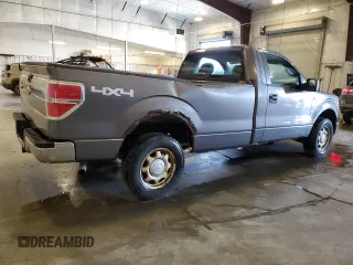2010 Ford F-150 XL with VIN 1FTMF1EW4AKA18140, listed as a Copart auction lot 62378325 with 132,807 mi miles and Salvage title. Bid and sale history available at DreamBid. Image 3.