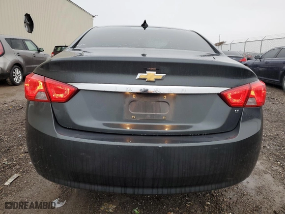 2018 Chevrolet Impala LT with VIN 2G1105SA5J9122540, listed as a Copart auction lot 87629665 with 104,322 mi miles and Salvage Title. Bid and sale history available at carsss.com. Image 6.