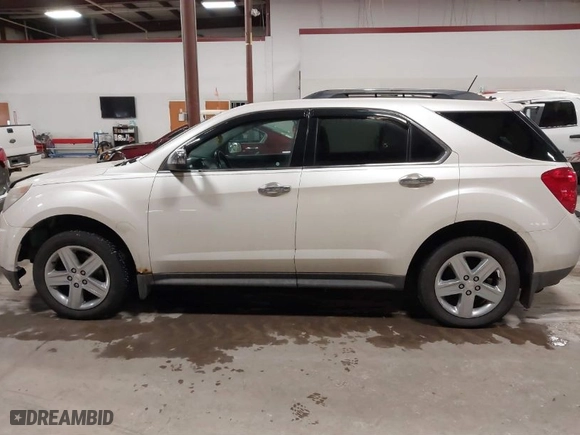 2015 Chevrolet Equinox LTZ with VIN 1GNFLHEK0FZ117504, listed as a IAAI auction lot 41743168 with 107,826 mi miles. Bid and sale history available at carsss.com. Image 14.